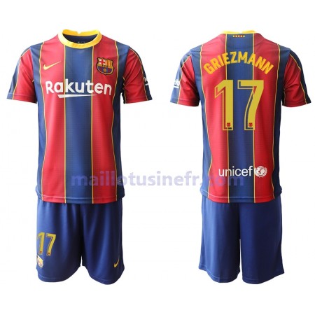 Maillot de Foot FC Barcelone Antoine Griezmann 17 Domicile 2020-21 - Enfant
